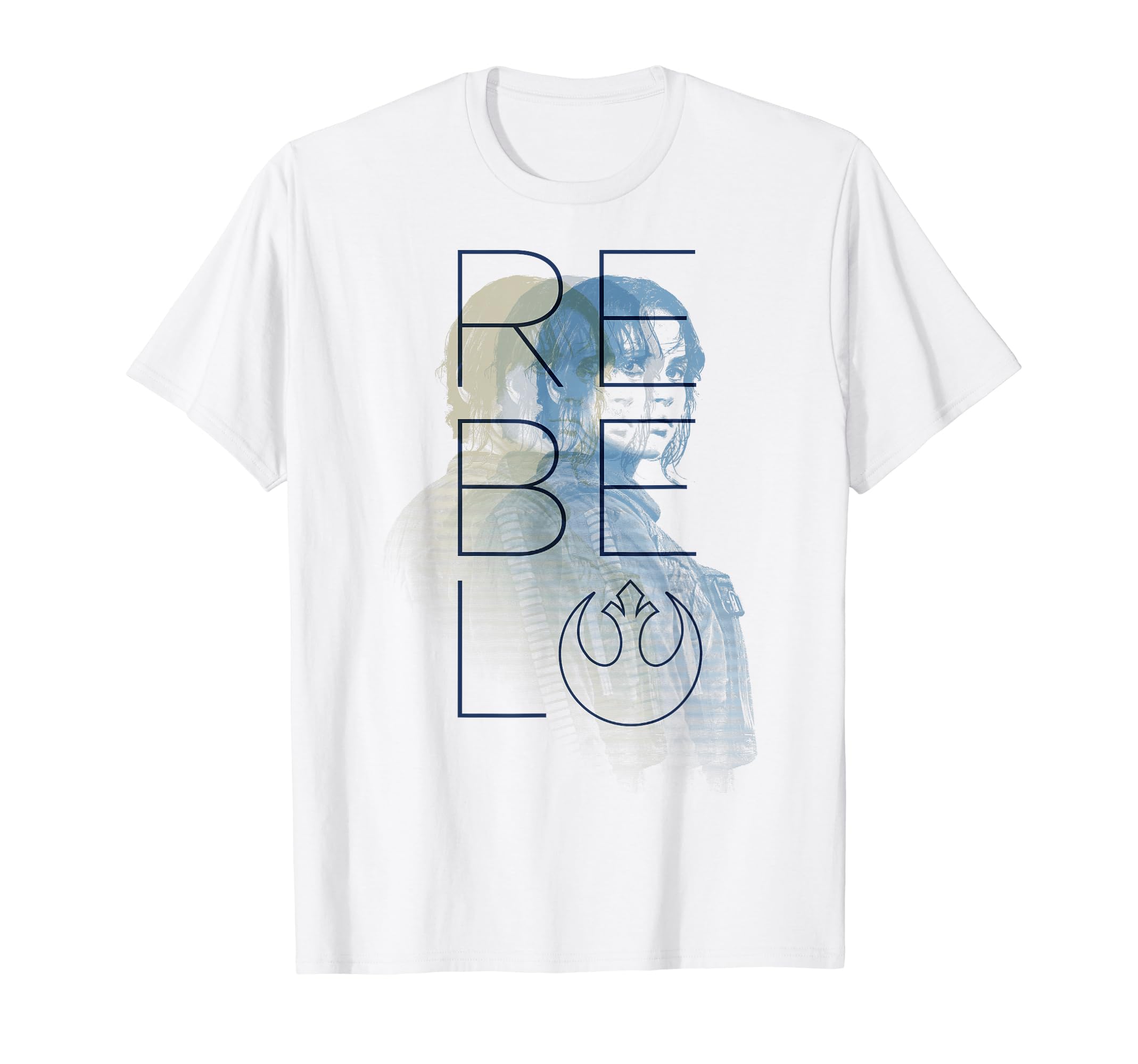 STAR WARS Футболка с принтом Изгой-один Джин Эрсо Повстанческий повторитель 4560₽