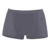1/4 SZT Męskie Bokserki Bambusowe Majtki Bielizna Bokserki Oddychające Hombre Dziura Seksowne Szorty Lingerie Siateczkowe Majtki