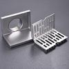 Anti-wear L Shape Stainless Steel Bathroom Tile Insert Floor Drainer Square