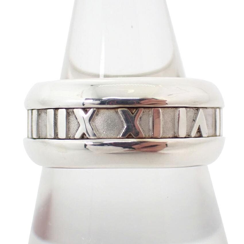 [Pre-owned] TIFFANY 925 Atlas Wide Ring / Size 16 / j51-7