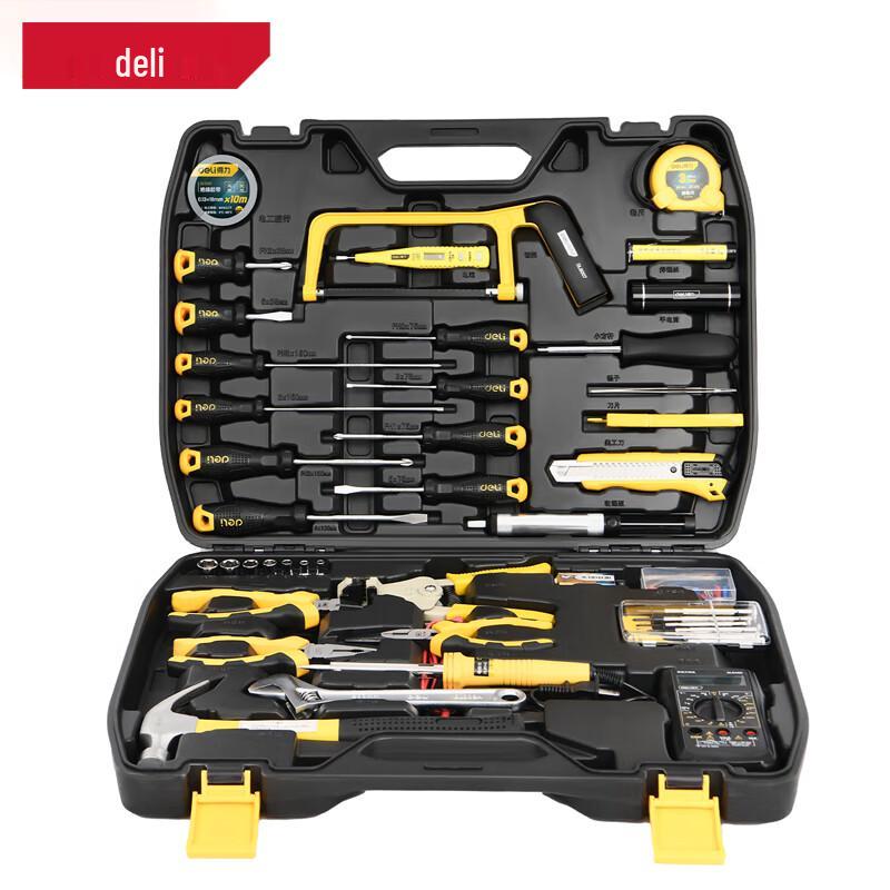 Deli 43-Piece Multi-functional Home Repair Tool Set