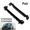 Paar Schwarze Frontstoßstangenhalterungen 57707FG012 57707FG002 Für 08-11 Subaru Impreza