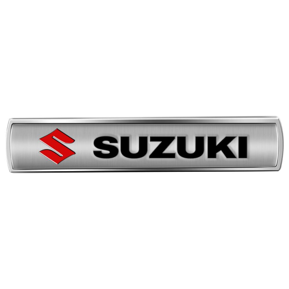 

1/2Pcs Car Decor Decal 3D Metal Auto Body Fender Stickers For Suzuki Grand Swift Jimny Vitara Baleno SX4 Strom Alto IGNIS Escudo 1PC