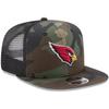 New Era 9Fifty Mesh Snapback Cap Arizona Cardinals wood camo