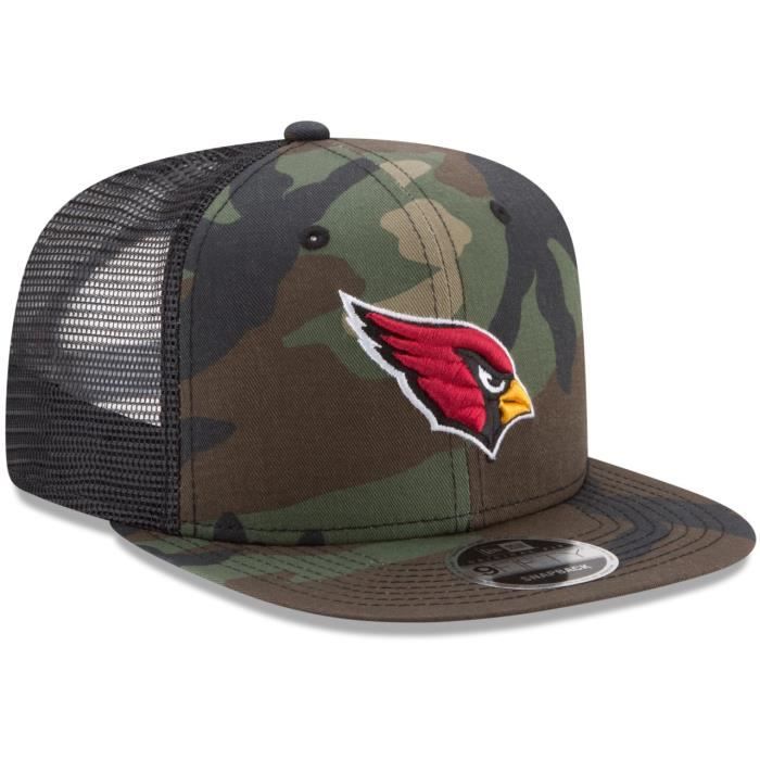 New Era 9Fifty Mesh Snapback Cap Arizona Cardinals wood camo