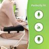 Comfortable Armrest Cushion Foam Elbow Arm Rest Cover Forearm Pressure Arm Rest  Computer Chair