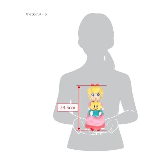 Sanei Boeki Princess Peach Showtime! Peach & Stella Plush PPS01