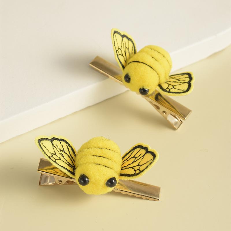 

Очаровательные заколки для волос в виде пчелы в мультяшном стиле - очаровательные заколки в виде утконоса для женщин