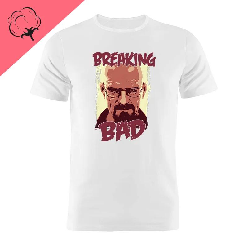 LET S COOK CHEF T-SHIRRT - Breaking Bad Walter White Meth Heisenberg TV Grafická trička Unisex oblečení WoUnisex Tops Tričko