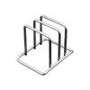 Rustproof Stainless Steel Kitchen Rack Countertop Stand Holder for Pot Lids Cutting Boards Baking Tools Storage