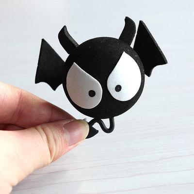 Antenna Ball Cute Black Big Eyes Car Antenna Top Hat Ball