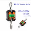 Portable Micro Crane Scale 0.1-100KG LCD Industrial Detachable Hook Scale Agricultural Heavy Duty Hanging Weight Balance Tool