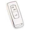 [YANMW] PCX125 Key Case Compatible Honda Bike Key Cover PCX 150/125 PCX160 Forza Mf17 Smart Key Case, Silver White