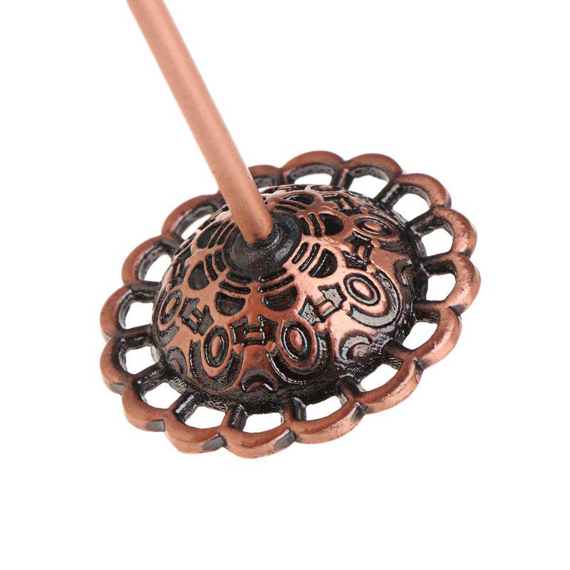 1 Set Shelf Display Rack Stand Holder Earrings Ear Stud Metal Organizer Storage Vintage Exquisite