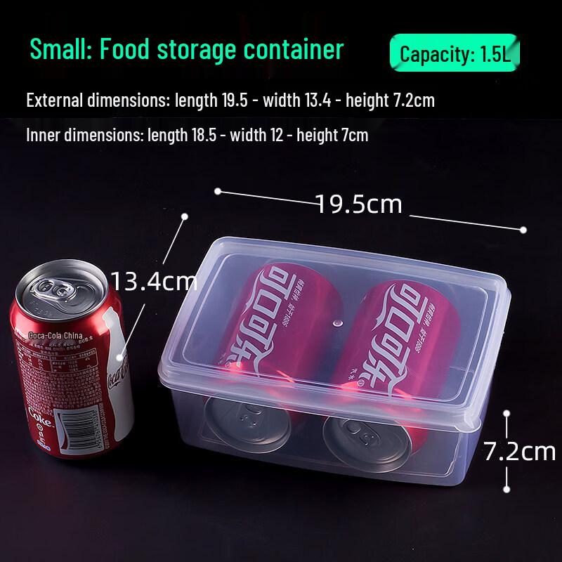 ZISIZ Food Grade Plastic Storage Container