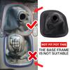 1x Gear Shift Knob Leather Boot Manual For Kia Forte Cerato&Koup 2010 2011 2012 2013 846401M100 84640-1M100 Replace Car Parts