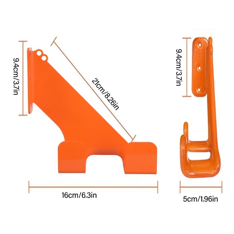 Wall Mounted Chainsaw Holder Bracket Stand for Secure Storage & Easy Access in Garage Workshop Efficient Tool Management