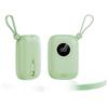 HANDUNYOU 20000mAh Power Bank with Built-in Cables and Digital Display