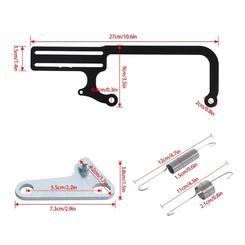Suporte de montagem de cabo de acelerador de carburador para transmissão automática TV Cable Car Cable Mounting Kit 304147 para 700R4