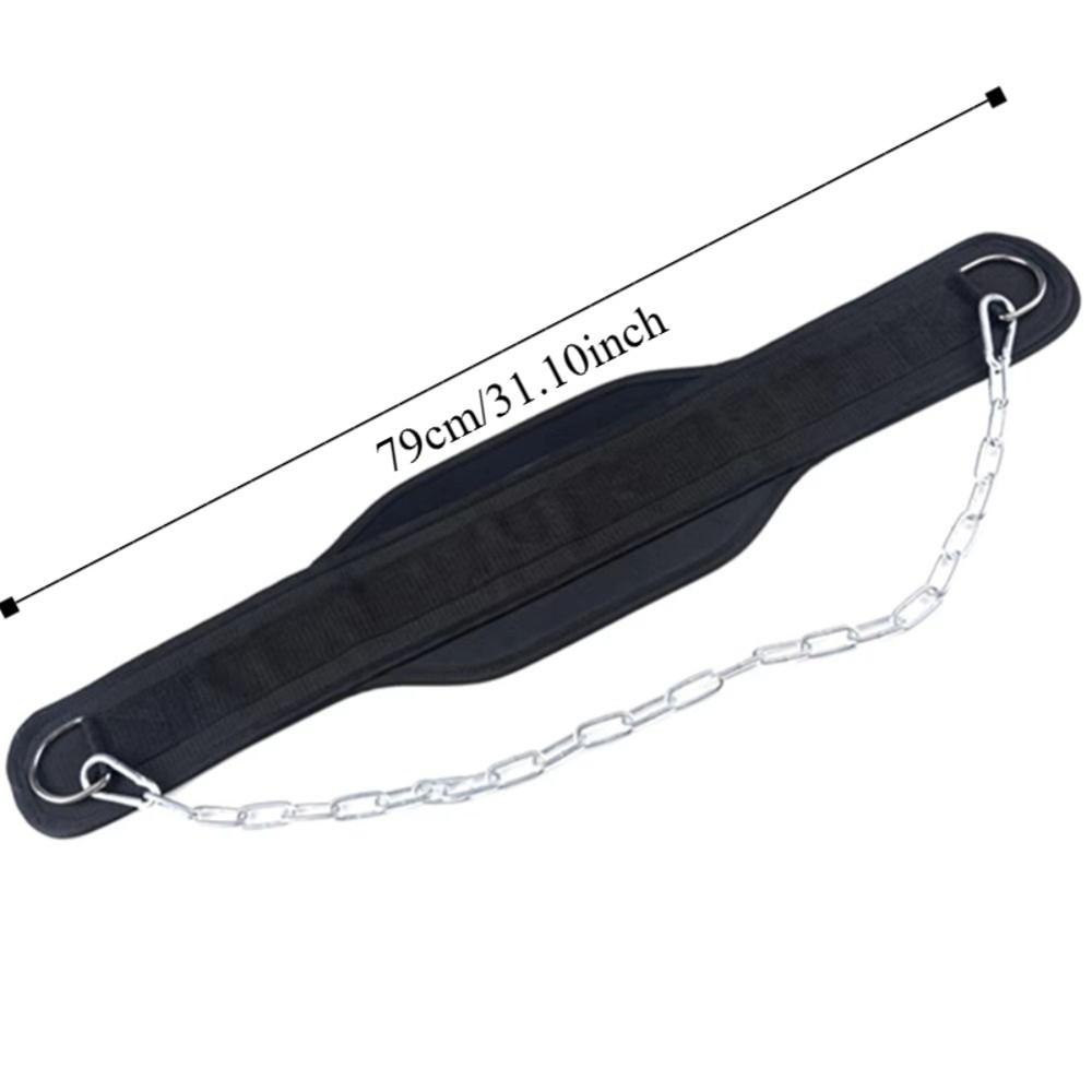 Double Layers Weighted Pull-up Belt Thicken Weighted Muscle-up Belt Weight Lifting Belt  Fitness