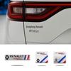 Dekorative Metall-Autosticker & Heckembleme für Renault Koleos, Captur und Fluence