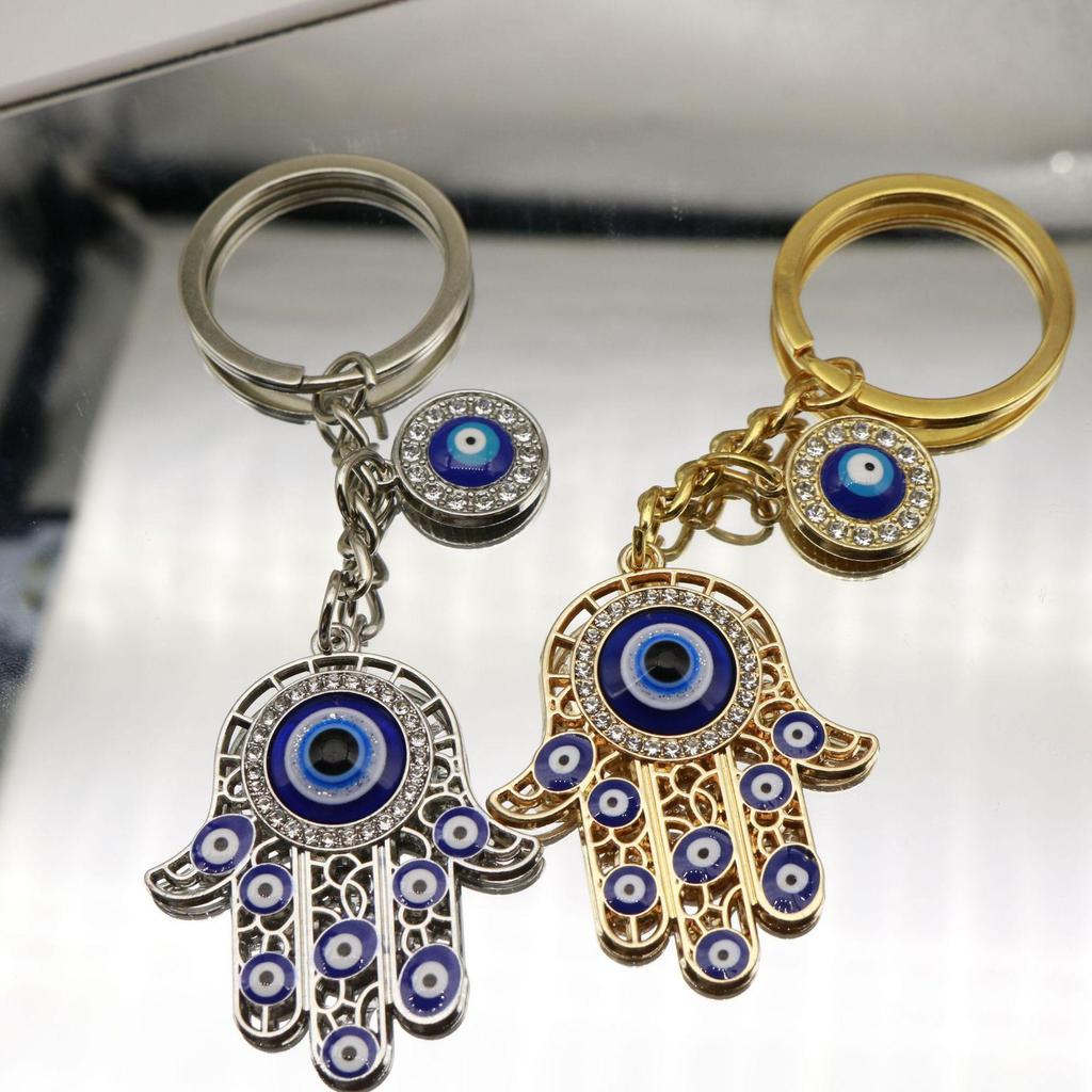 Fatima's Hand Evil Eye Bag Charm & Phone Accessory Pendant
