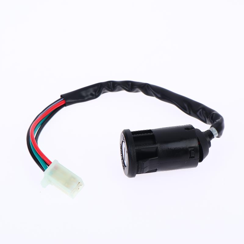 Universal Ignition Switch 4 Wires with 2 Spare Keys for 50CC-250CC ATV Motorbike Off-Road Bike