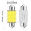 C5W C10W LED Bulb 12V COB 7000K White Festoon 31-42mm Car Interior Dome Trunk License Plate Lights