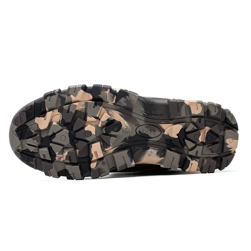 Herre vanntette vernestøvler med stålhette - Knusesikre, punkteringssikre, deodoriserende, slitesterke, fløyelsforede beskyttelsessko