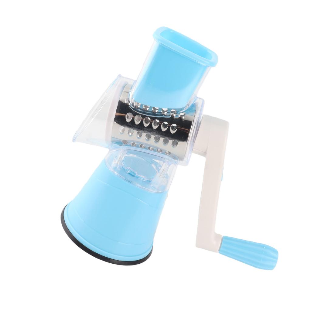 Kitchen 3 In 1 Rotary Vegetable Grater Shredder Rotary Cheese Grater Cheese Shredde for Cutting Vegetables Fruits Nuts