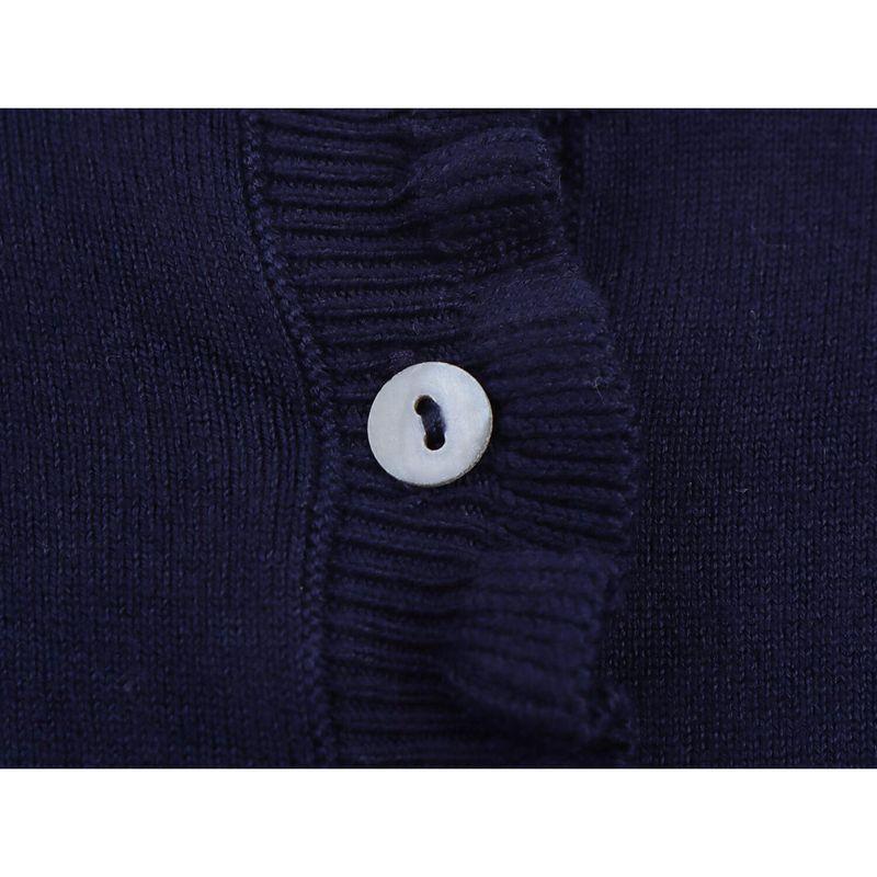 Kaslead New Women Clothes Western Style Fashion Laminated Decorative Knitted Outerwear 3433100 401