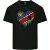 Liebe Namibia Flagge Namibischer Tag Fußball Kinder T-Shirt Kinder