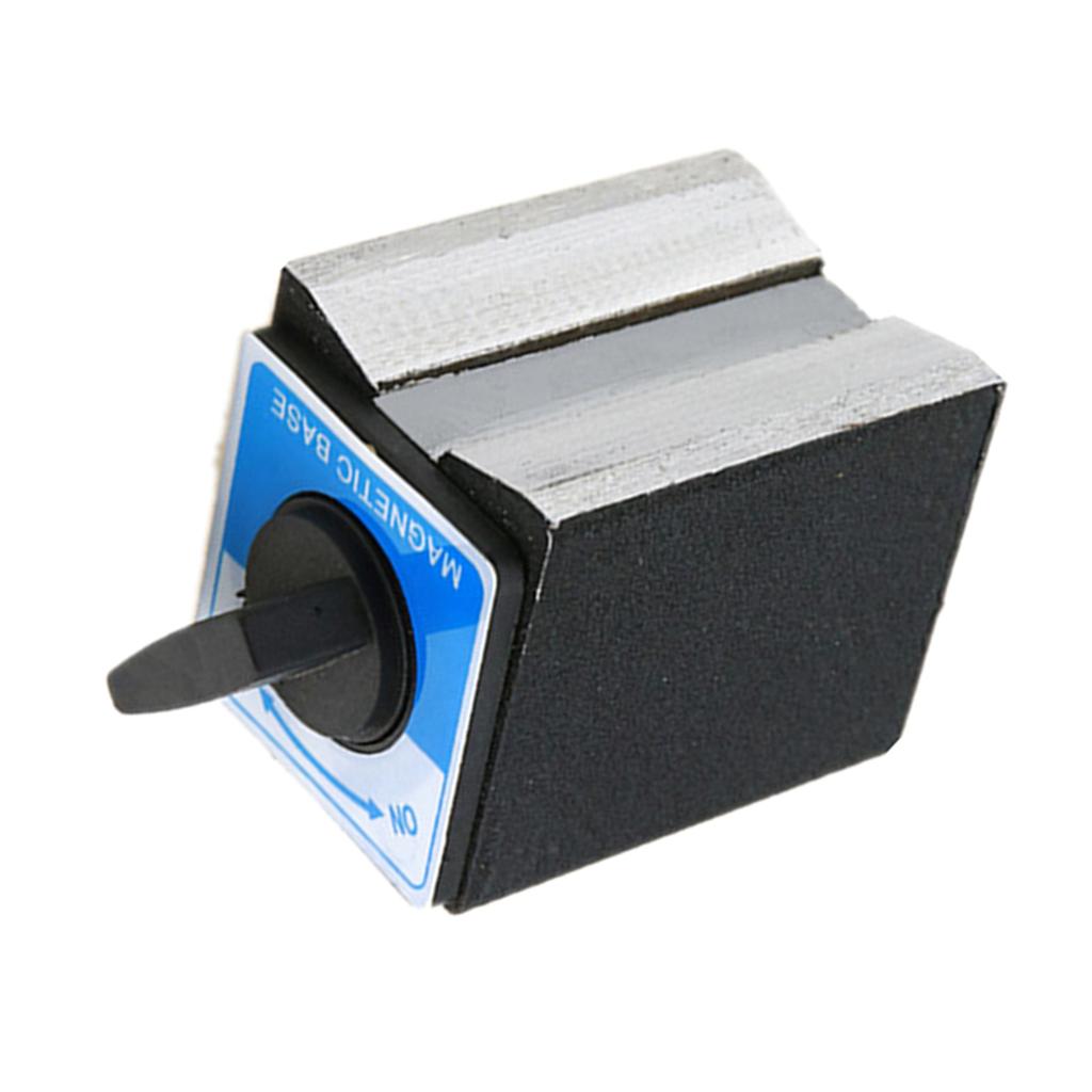 Portable Sturdy Magnetic Base Stands 8T 176Lbs Holding Power Plastic Thread Plastic Switches for Dials Indicators