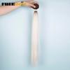 FREEDOM Synthetic Straight Hair Extensions Ombre Blonde Brown Hair Bundles 28"-32" Long Straight Hair Weave 200g/pc Full To End