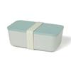 Francfranc Francfranc Logo Lunch Box 1 Tier Blue Bento Box Dishwasher Safe with Dividers