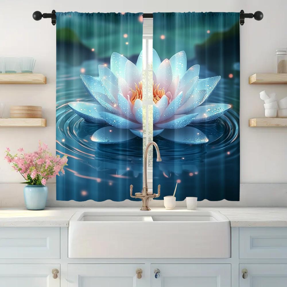 

2 шт., Драпировки Лотос Светофильтр Семейная Вечеринка Подходит для украшения класса 29x65in(75x166cm)