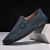 Handmade Men's Casual Shoes Comfortable And Breathable Moccasins Men Flats Shoes Driving Shoes