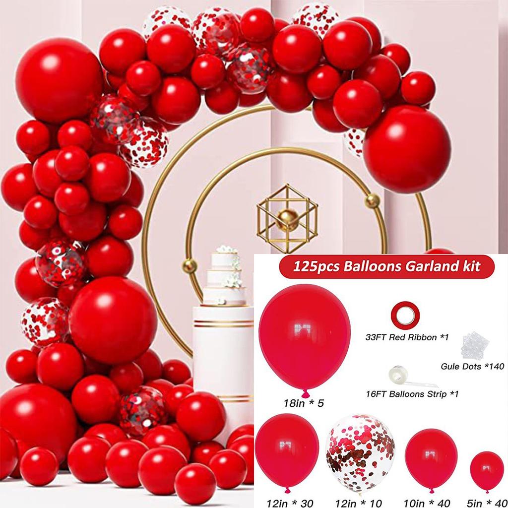 Forest Series Green Balloon Chain Set Children'S Birthday Theme Party Decoration Jungle Arrangement Balloon