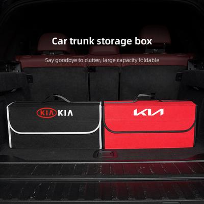 BXAOK1 Car Accessories Seat Gap Organizer Box Leak-proof Storage Bag For KN GT-Line Sportage Ceed Rio Picanto Sorento Soul Cerato