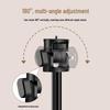 Outdoor 2m Floor Stand Tripod with Four-Stage Height, Reinforced Support, Phone Clip, and Telescopic Four-Section Portability