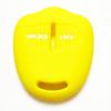 IKT Silicone Cover for Nissan/Mitsubishi Cars, 2 Buttons, Yellow/Days/Days/Days/Lukes/ek Wagon/Pajero Mini/Lancer/Mini Cab/Toppo, Etc. Specially