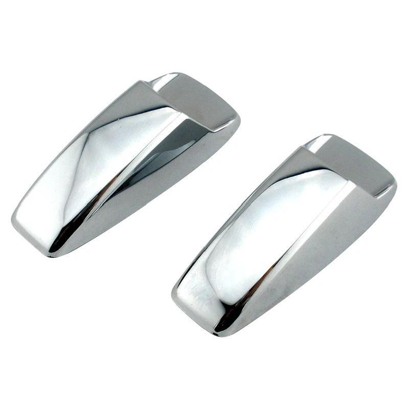 Universal car decoration auto body kits badget Car Bonnet Screen Spray Nozzle cover Washer Wash Vent jet Covers - Pair