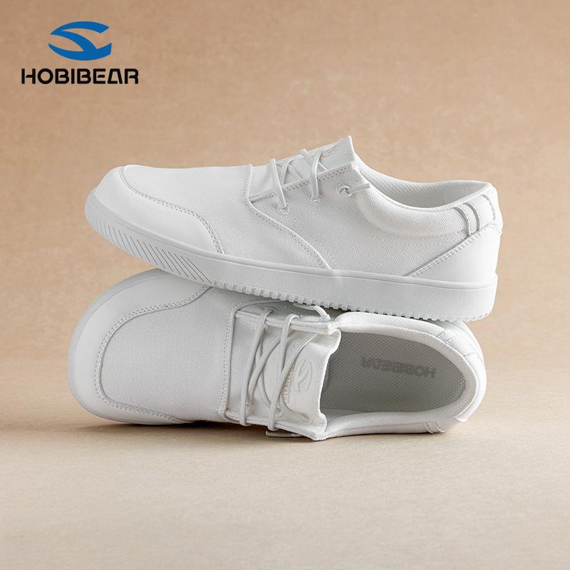 HOBIBEAR Unisex Wide Toe Loafers Barefoot Zero Drop Shoes for Womens Minimalist Casual Walking Shoes Slip On Lightweight