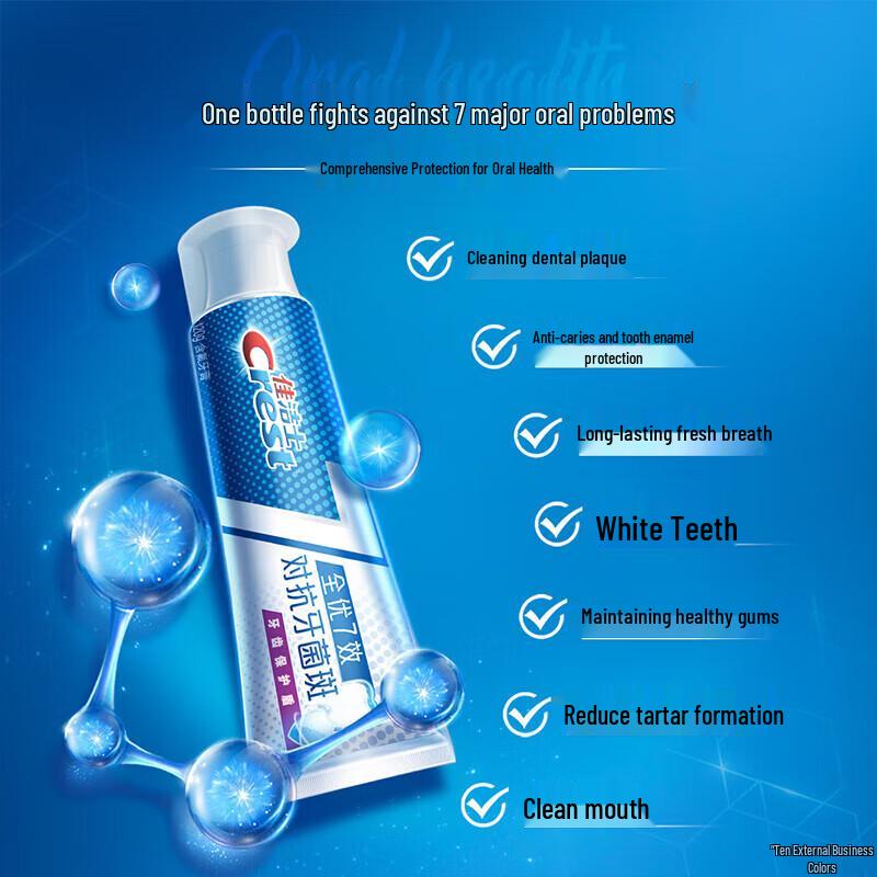 Crest All-in-One 7-Effect Whitening Toothpaste