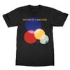 Nova Camiseta Popular Nation of Language Tamanho Completo P a 5XL Preta K1142 Camiseta Unissex