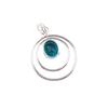 Apatite Gemstone 925 Sterling Silver Handmade Jewelry Birthstone Pendant 1.65" PP-61-12