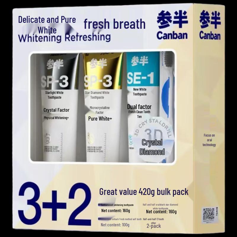 

Canban Probiotic Oral Care Toothpaste Set