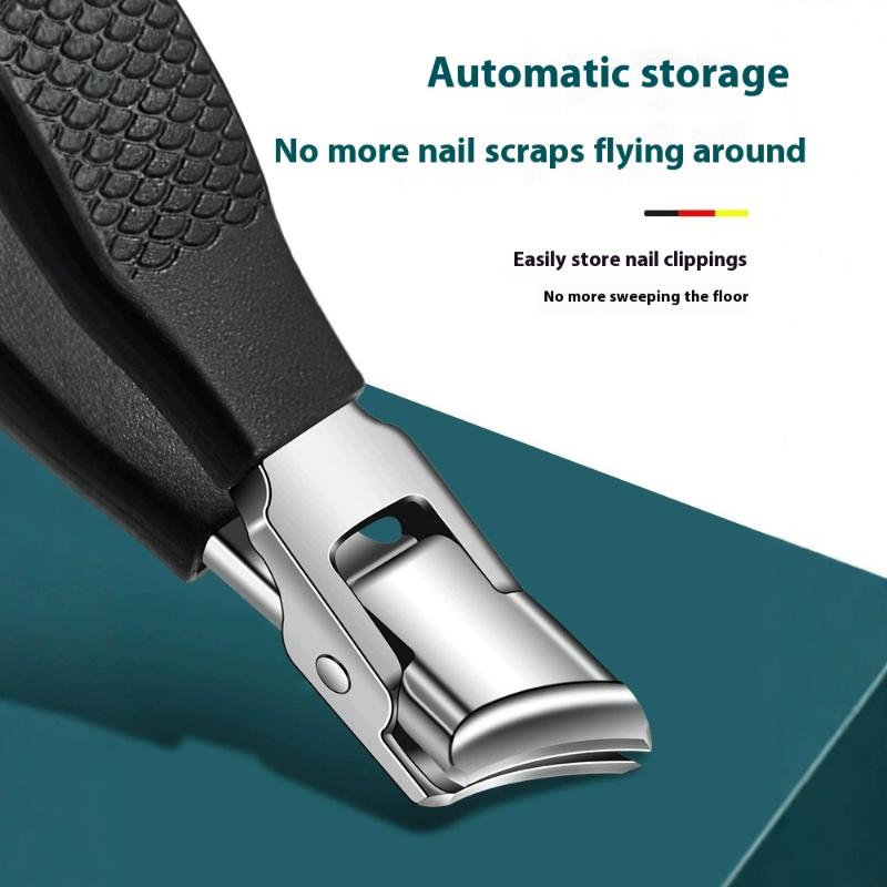 1Pcs Slanted Toenail Trimmer Nail Cutter Trimmers Wide Jaw Opening Slanted Curved Nail Cutting Study Travel Slanted Nail Clipper