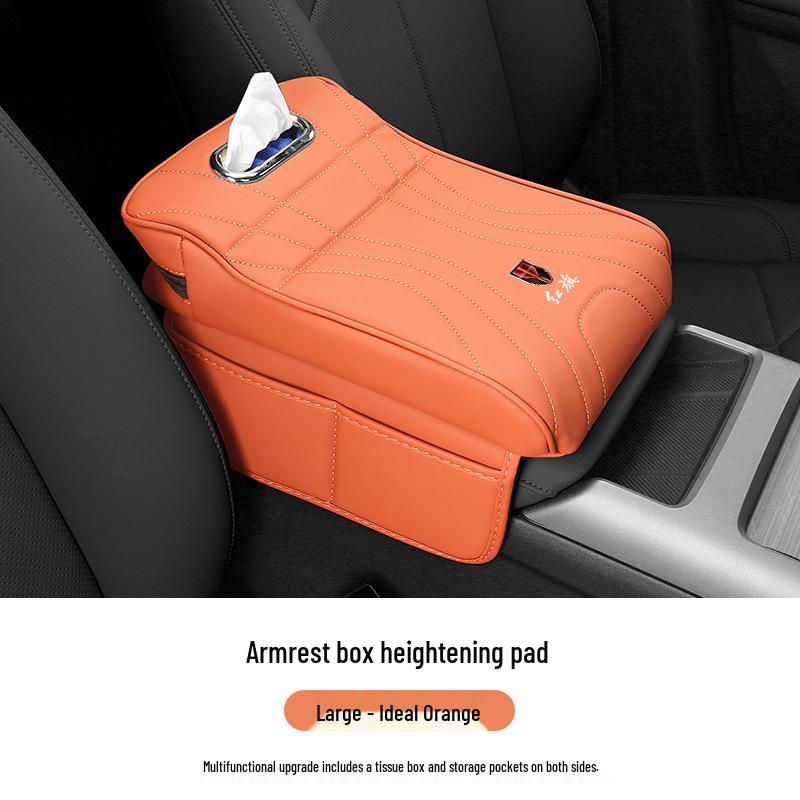Universal Center Console Riser Pad Storage for Hongqi HS7 PHEV/H5 HQ9 All Models (Four-Season Use)