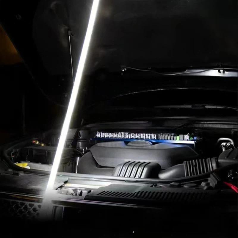 Flexibler LED-Taschenlampenstab Biegsames Arbeitslicht Tragbare USB-wiederaufladbare Lampe für Garage Autoreparatur Camping Notbeleuchtung